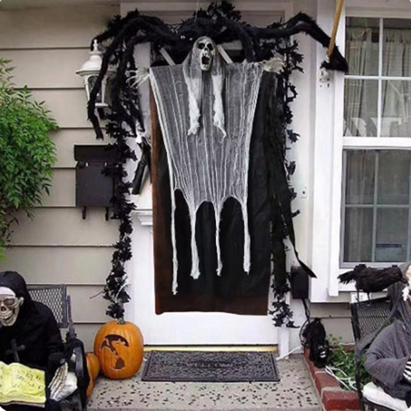 Halloween Decoration Halloween Hanging Props Spooky Halloween Haunted House Decor Hanging Grim Reaper for Halloween A