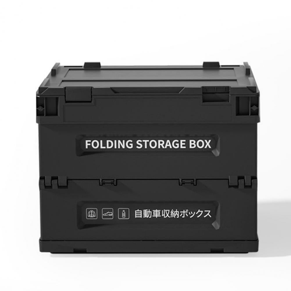 Practical Storage Box Multifunctional Trunk Organizer Sturdy Construction Camping Storage Box Thickened Folding Box  Save Space