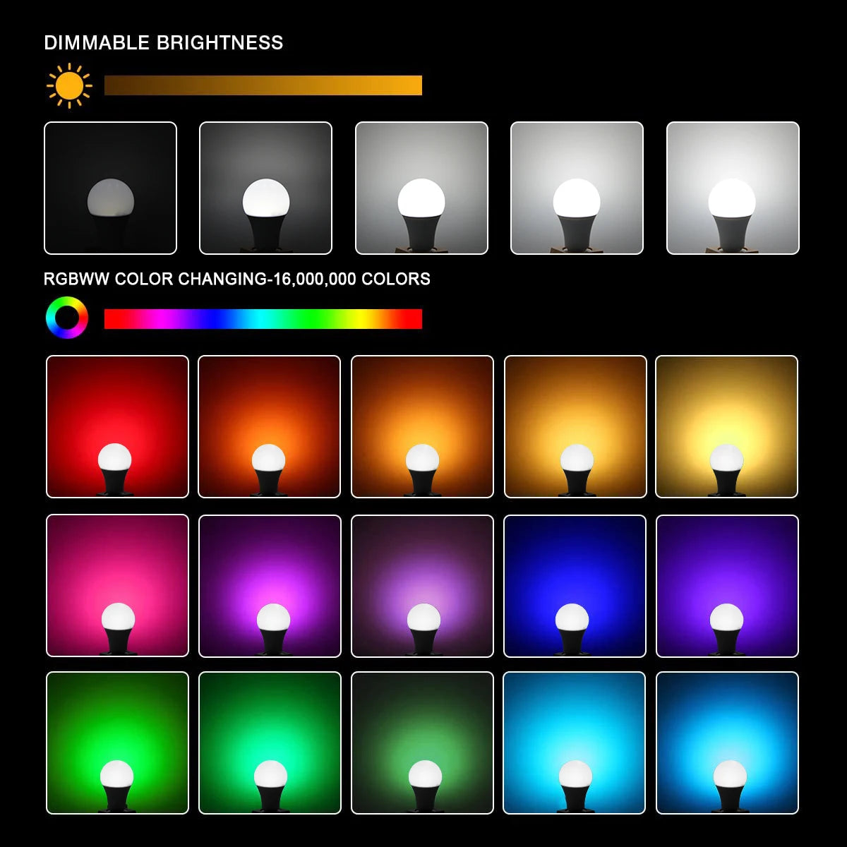 HomeKit E14 Candle Light 5W Smart WiFi RGBCW LED Bulb Dimmable Cozylife APP Siri Voice Control Work with Alexa Echo Google Home