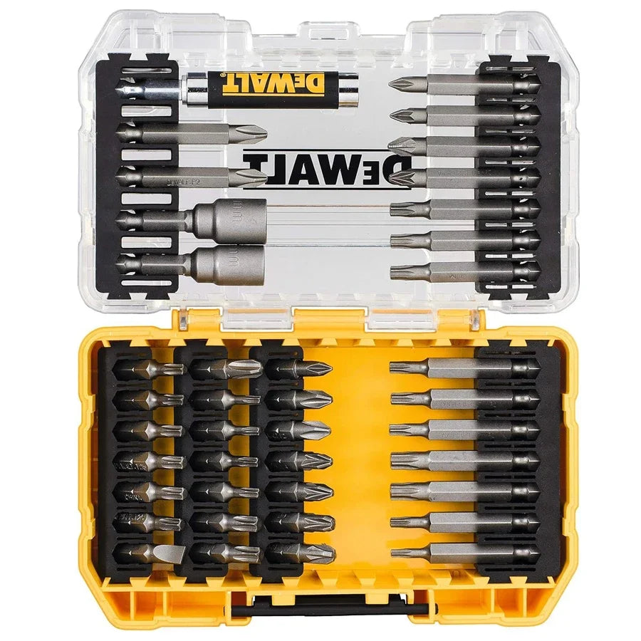 Dewalt DT70705 40 Piece Impact Screwdriver Bit Set With Tough Case Fits TStak Caddy Drill Driver Bits Set Accessories