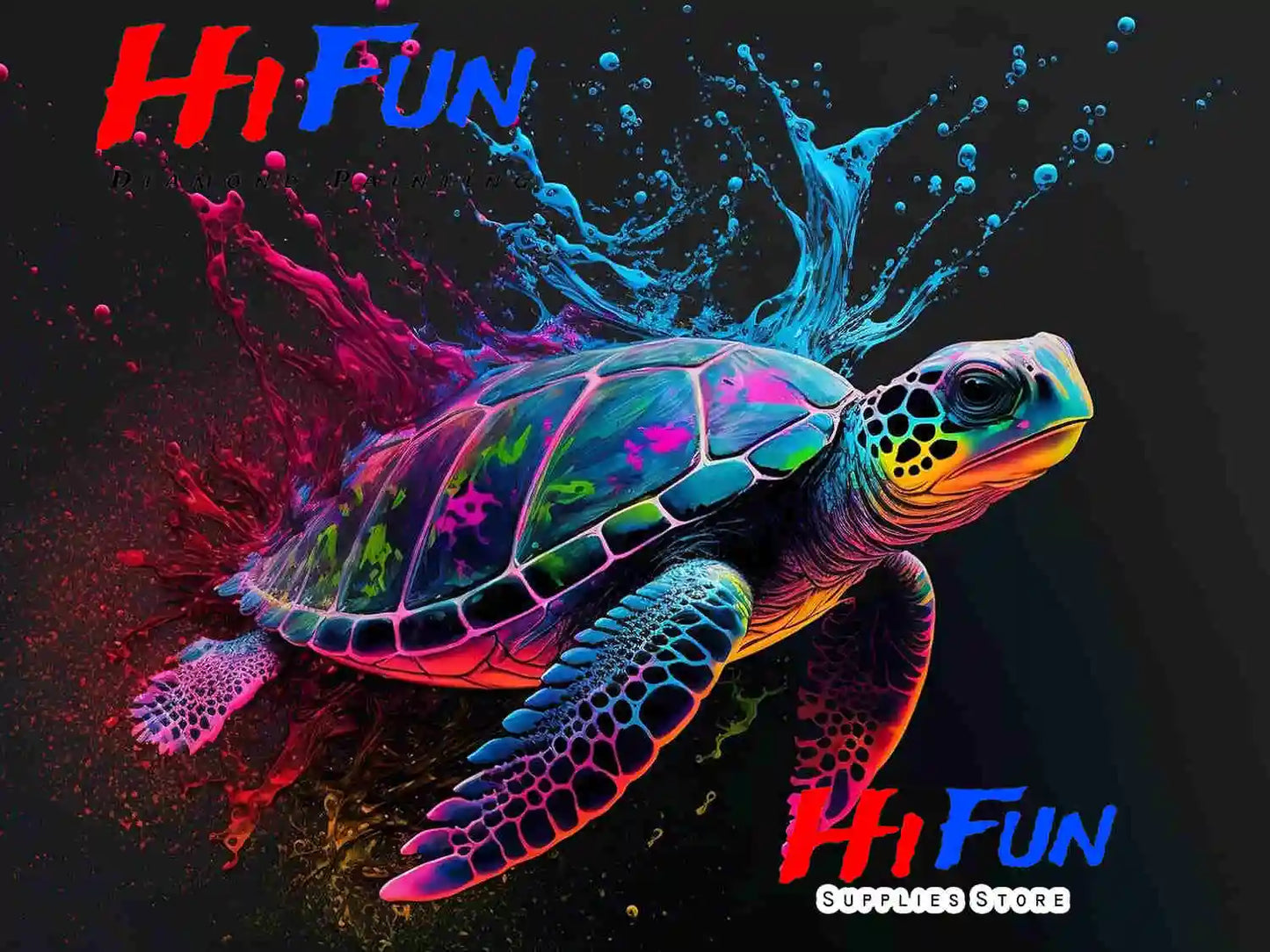 Animal Turtle Diamond Art Kits for Adult Beginners,Tortoise Diamond Painting Kits for Kids,Paint with Gem Art ,Decoration Gift