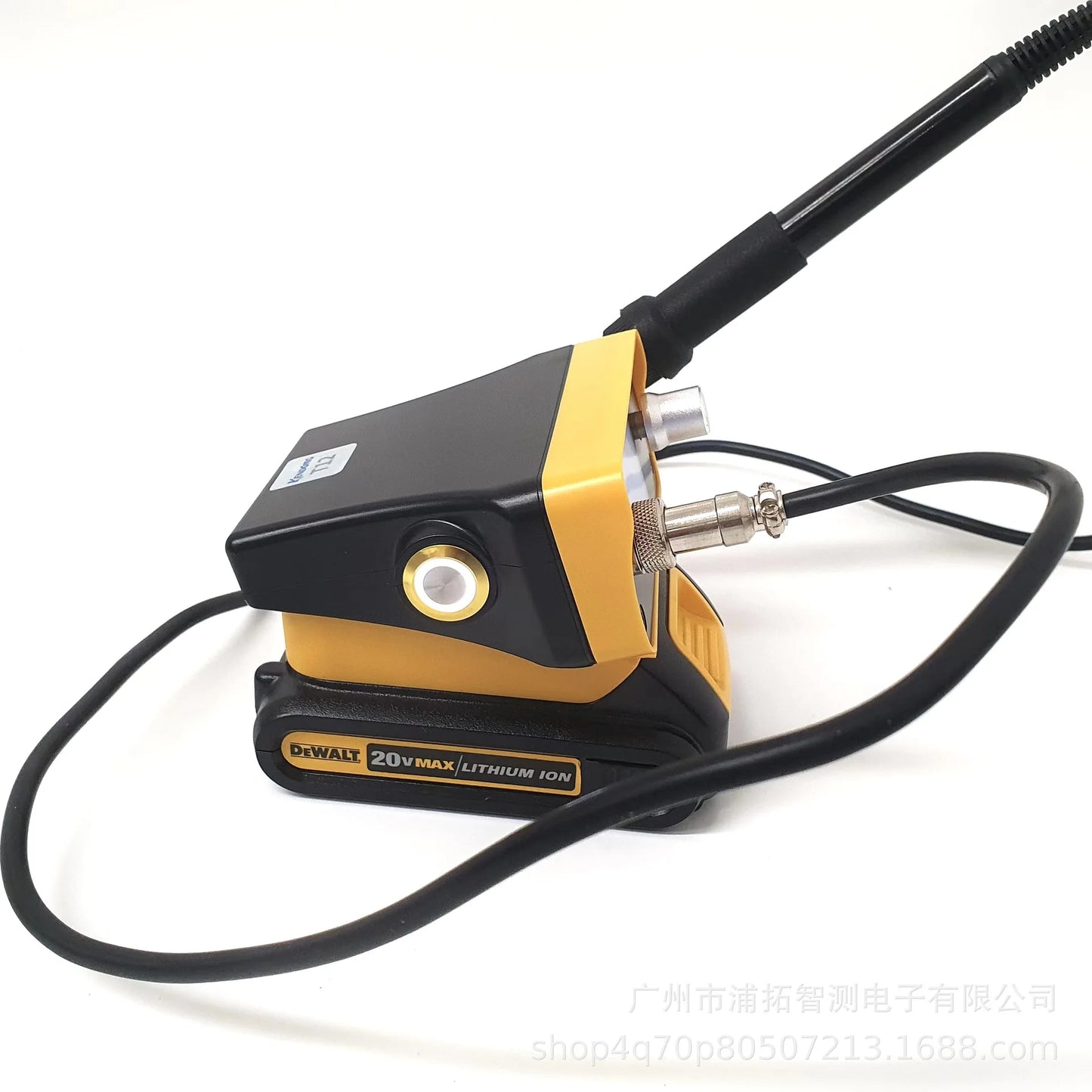 Applicable to Pts300d T12 Wireless Lithium Battery Soldering Station 70W Power Applicable to DeWalt Lithium Battery Welding