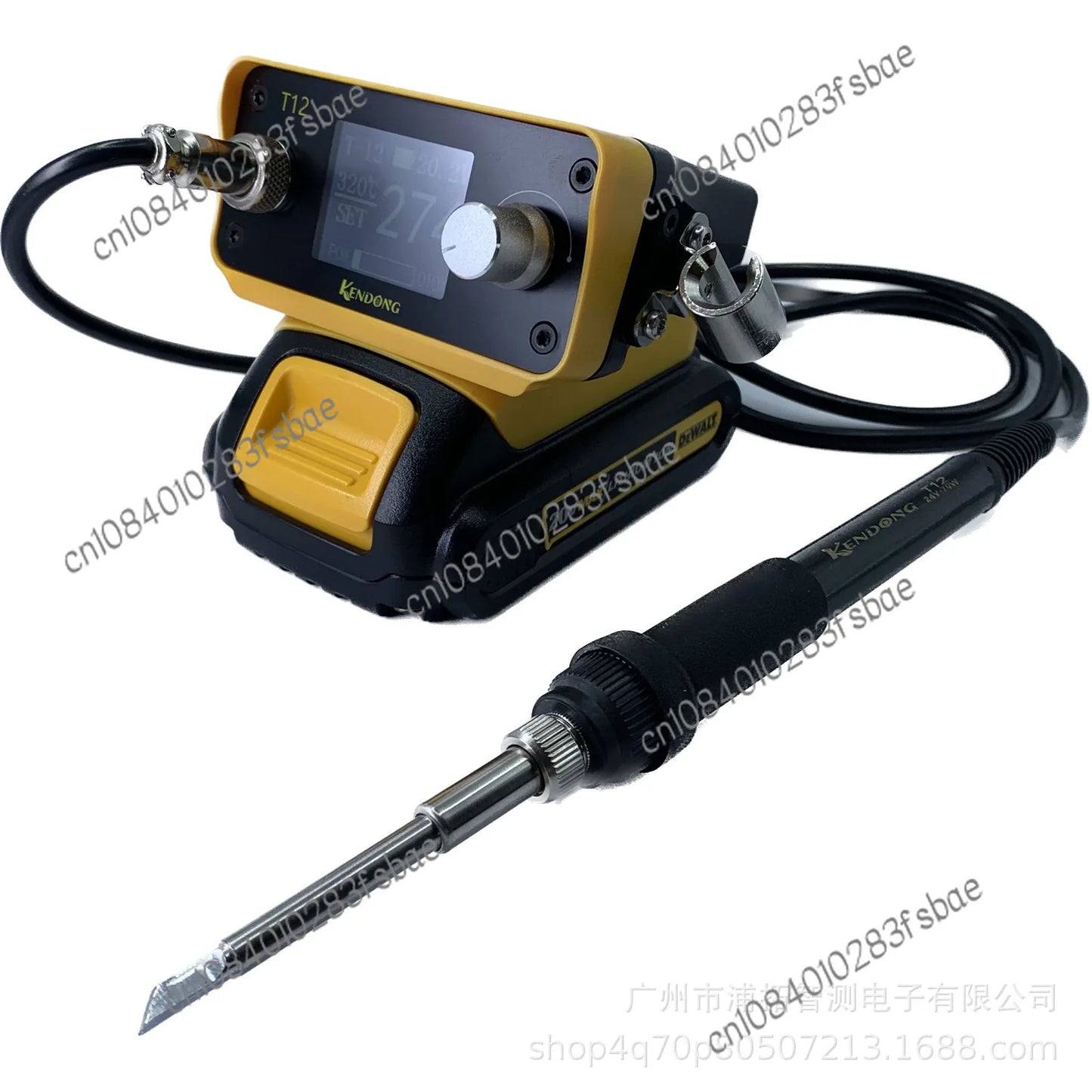 Applicable to Pts300d T12 Wireless Lithium Battery Soldering Station 70W Power Applicable to DeWalt Lithium Battery Welding