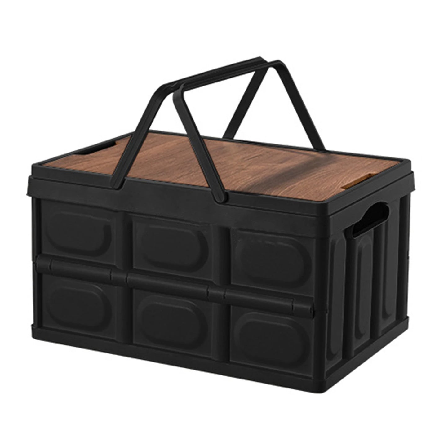 Practical Storage Box Multifunctional Trunk Organizer Sturdy Construction Camping Storage Box Thickened Folding Box  Save Space