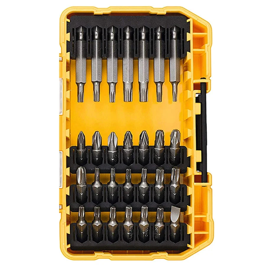 Dewalt DT70705 40 Piece Impact Screwdriver Bit Set With Tough Case Fits TStak Caddy Drill Driver Bits Set Accessories