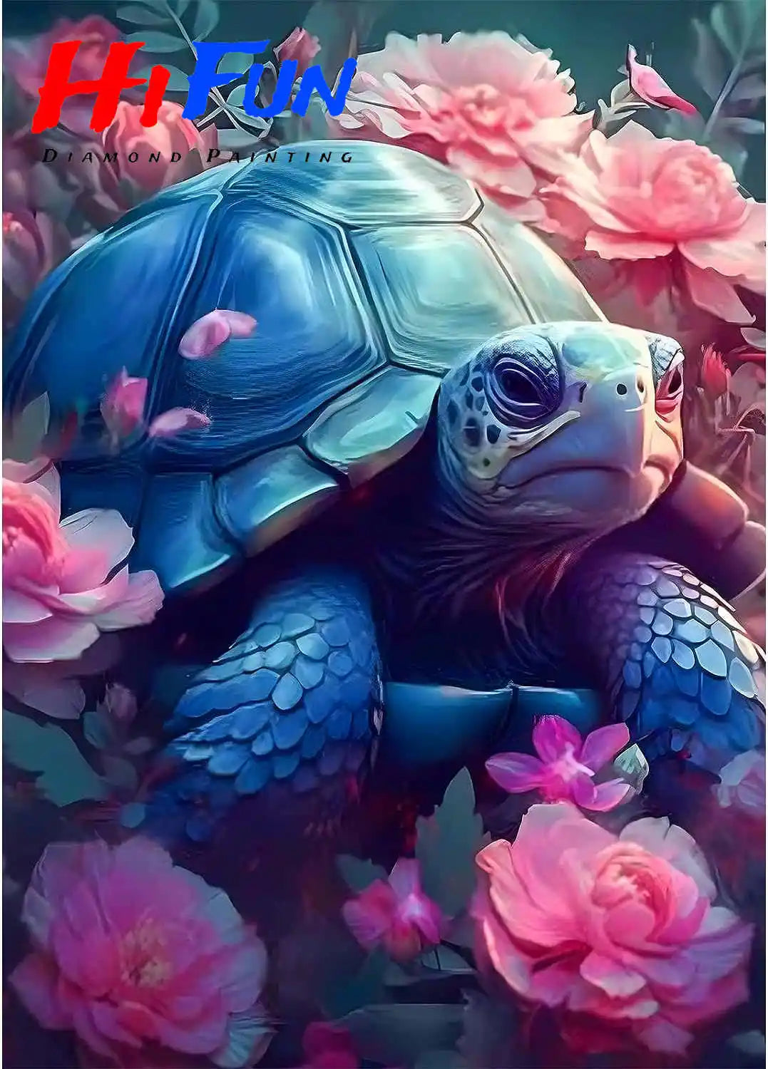 Sea Turtle DIY Diamond Painting Fantasy Tortoise Animal Cross Stitch Kit Full Diamond Square Embroidery Mosaic Art Decor Gifts