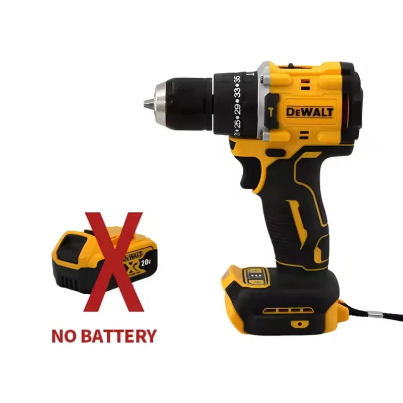 Dewalt DCD800 2000RPM Cordless Impact Drill 1/2 Inch Brushless Electric Screwdriver Lithium Electric Tool For Dewalt 20V Battery