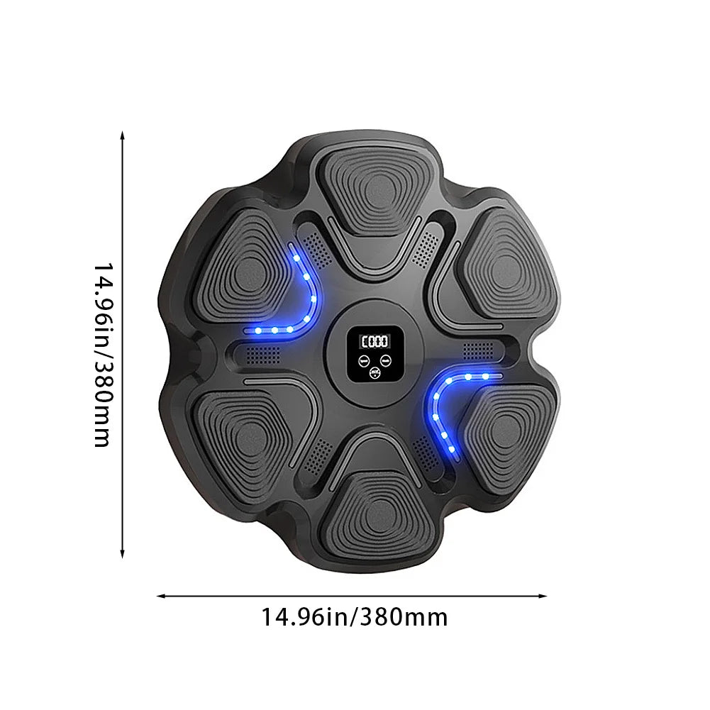 BT Smart Music Boxing Machine Adult/Children Sports Fitness Boxing Trainer Home Exercise Response Training Boxing Wall Target